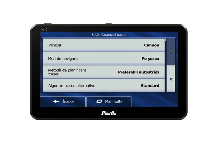 Sistem de Navigatie PilotOn H12 — GPS 7 inch cu Cameră DVR Full HD, 2GB RAM, pentru Camion, Hărți Europa incluse [2]