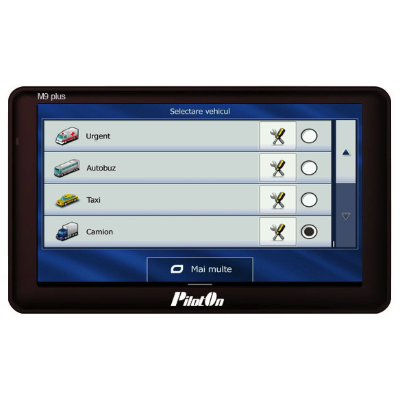Sistem de Navigatie PilotOn M9Plus 8GB — GPS 7 inch pentru Camion, Hărți Europa incluse [4]