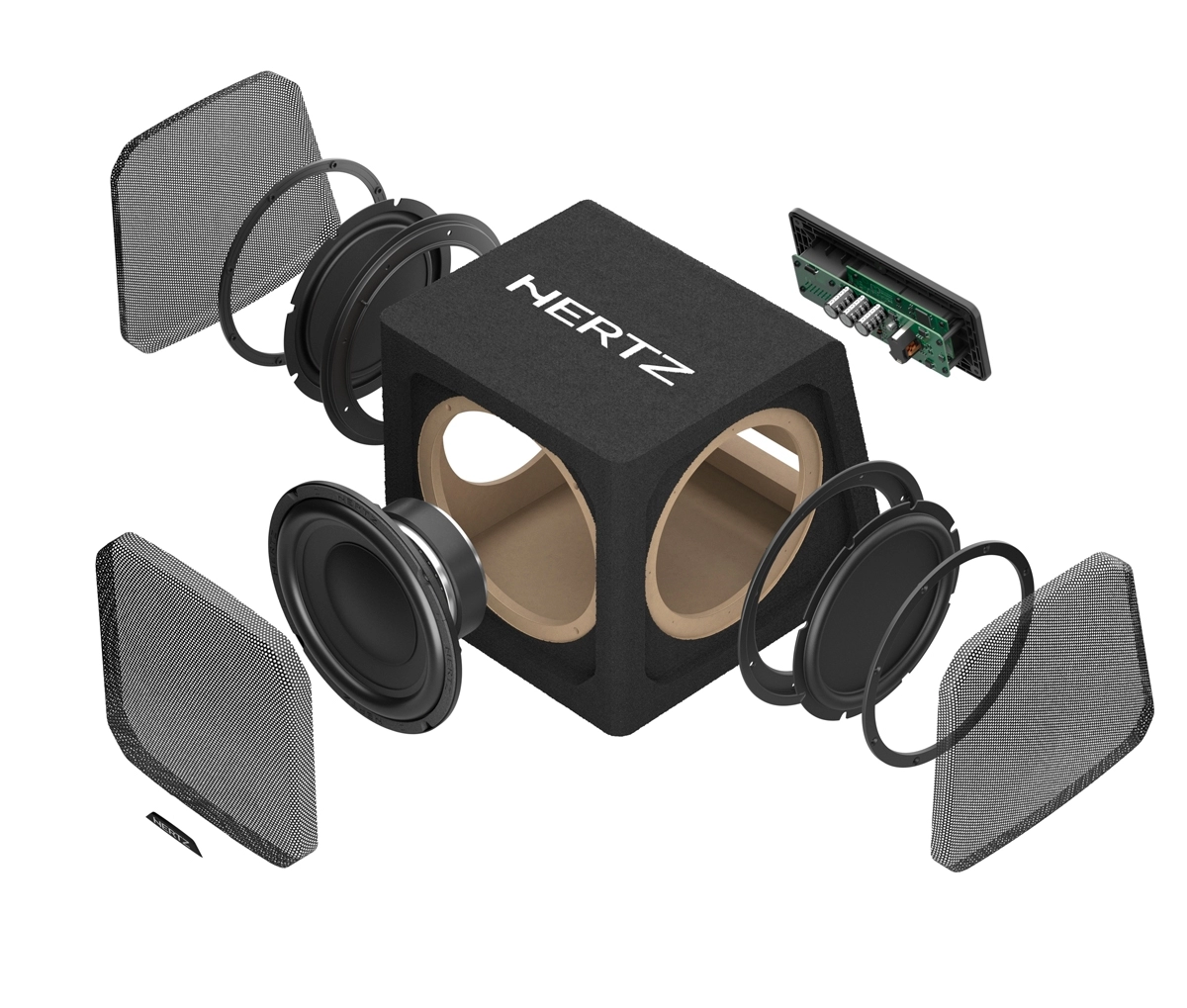 Subwoofer auto Hertz Dieci DBA 201, 200mm, 220W RMS [4]