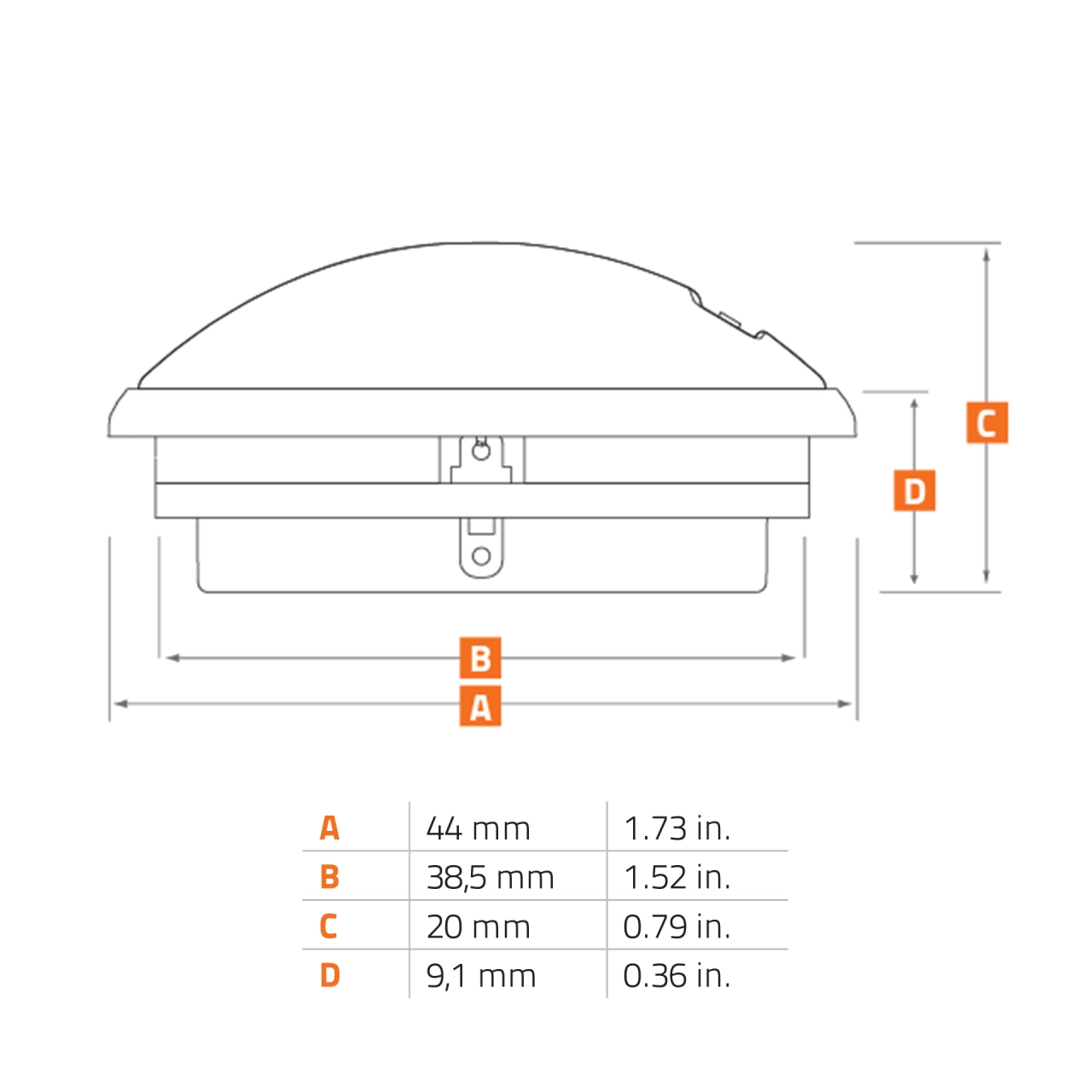 Tweetere Auto Hertz Cento C 26, set componente, 44 mm, 120W, 4Ω, 2 tweetere [6]