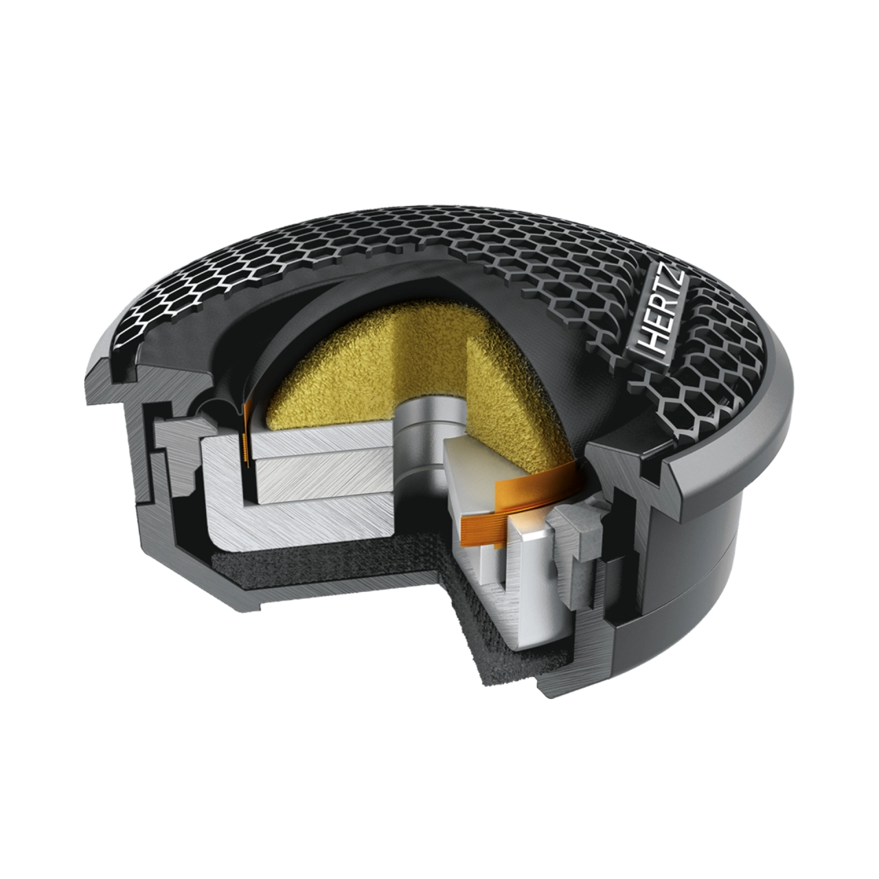 Tweetere Auto Hertz Mille Pro MP 25.3, set componente, 44 mm, 120W, 4Ω, 2 tweetere [4]