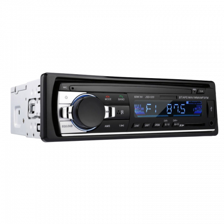 Navigatii Universale - Radio MP3 player auto , 4x60W, 1 DIN cu SD, USB, AUX, RCA, Bluetooth