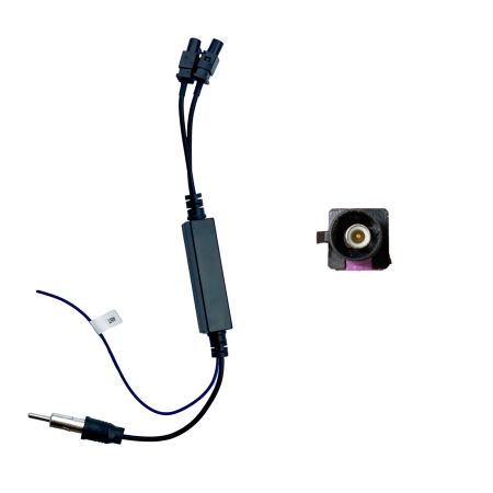 Cabluri si mufe pentru navigatii - Adaptor antena radio FAKRA cu amplificare