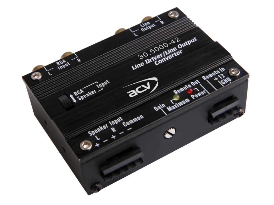 Adaptoare de semnal - Adaptor High-Low Premium ACV 30.5000-42, 2 Canale Remote
