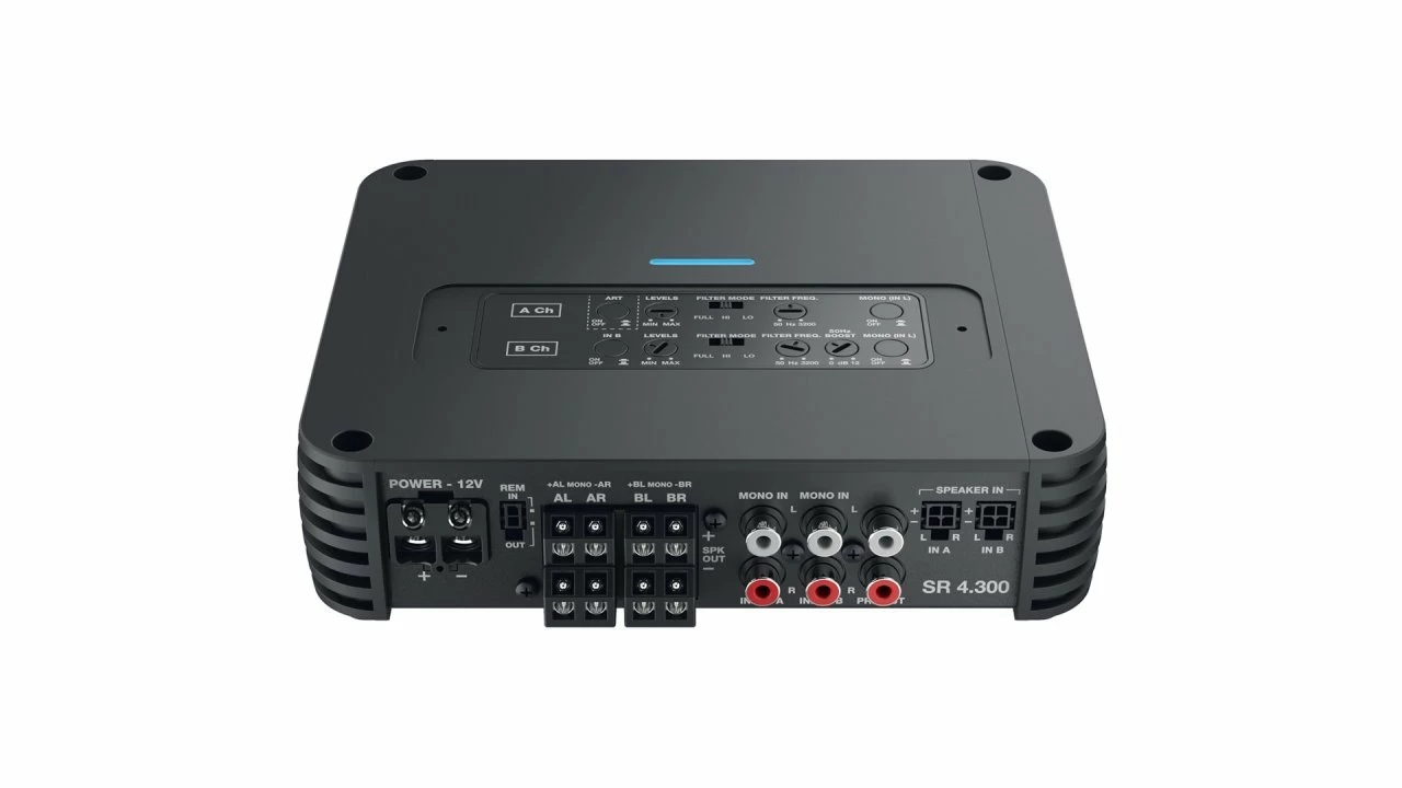 Amplificatoare auto - Amplificator Auto Audison, SR 4.300, 520W RMS, 4 Canale
