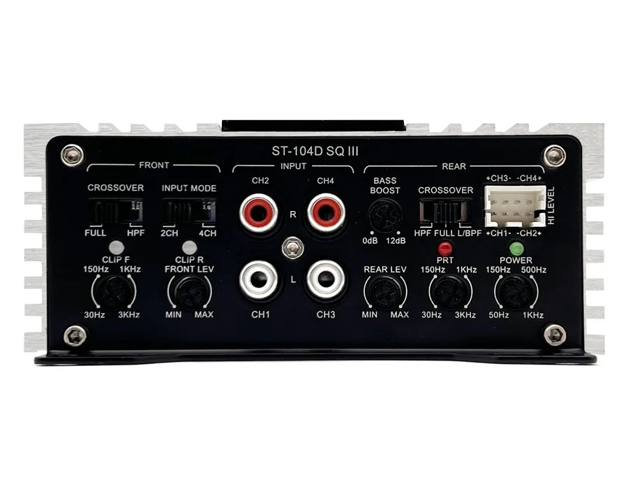 Amplificator Auto Zapco ST-104D SQ III, 4 canale, 400W [1]