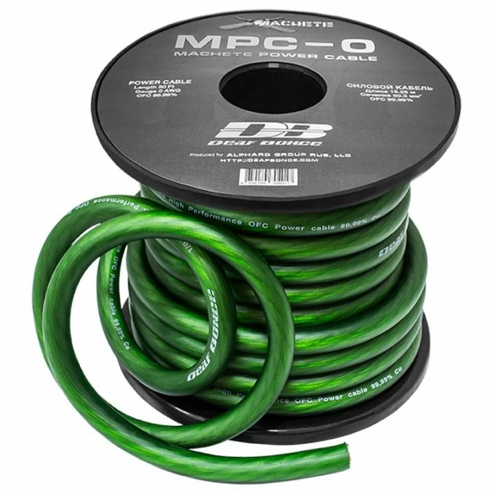Accesorii Montaj - Cablu alimentare Deaf Bonce MPC-0 GA, Metru Liniar - Rola 15m, 50mm2 (1 - 0AWG), OFC