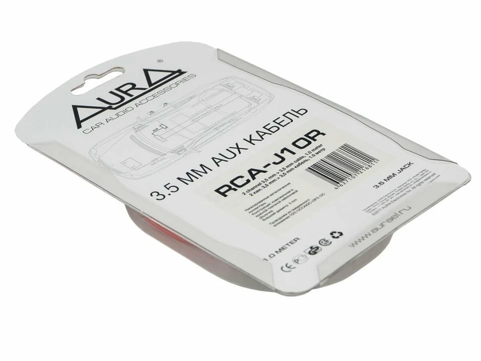 Cablu auxiliar Aura RCA-J10R, 1 metru [2]