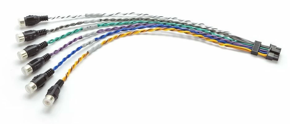 Accesorii Montaj - Cablu Plug&Play PRE IN cu 6 conectori RCA stereo dedicat amplificatoarelor Audison