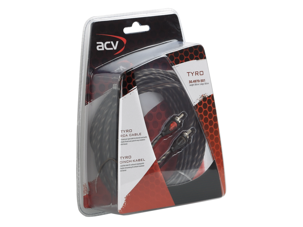 Cablu RCA ACV 30.4970-501 Economy Line, RCA + Remote, 5M [1]