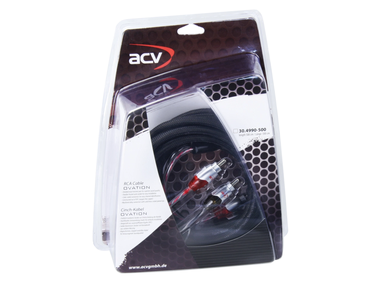 Cablu RCA ACV 30.4990-500 OVATION High Line, RCA , 5M [1]