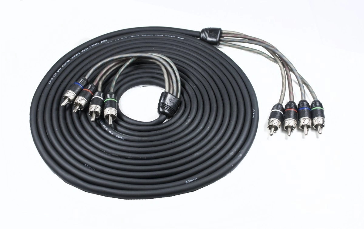 Cablu RCA Four Connect, 4-800256, Stage 2, 5.5 M, 4 canale [1]