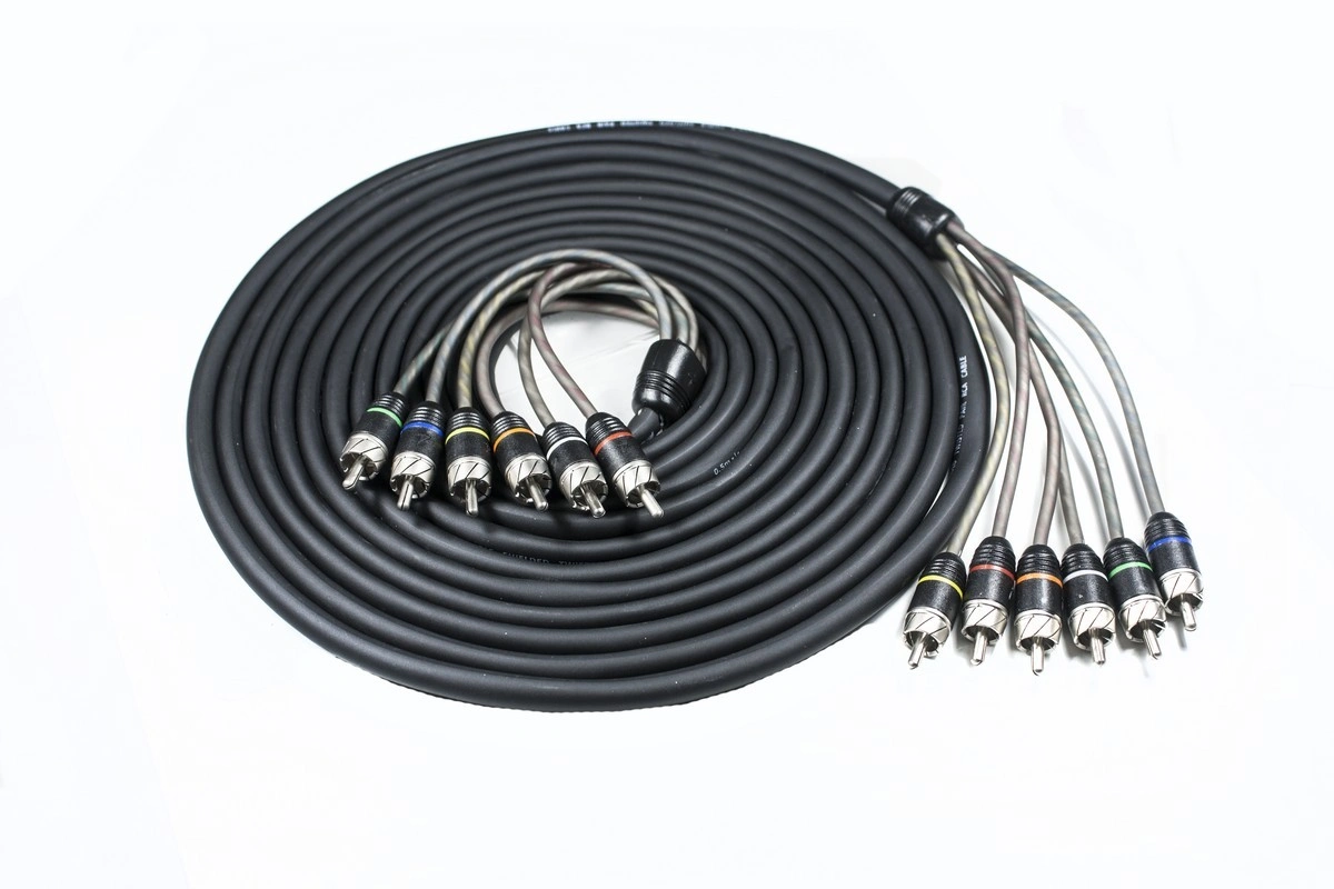 Accesorii Montaj - Cablu RCA Four Connect, 4-800257, Stage 2, 5.5 METRI, 6 canale