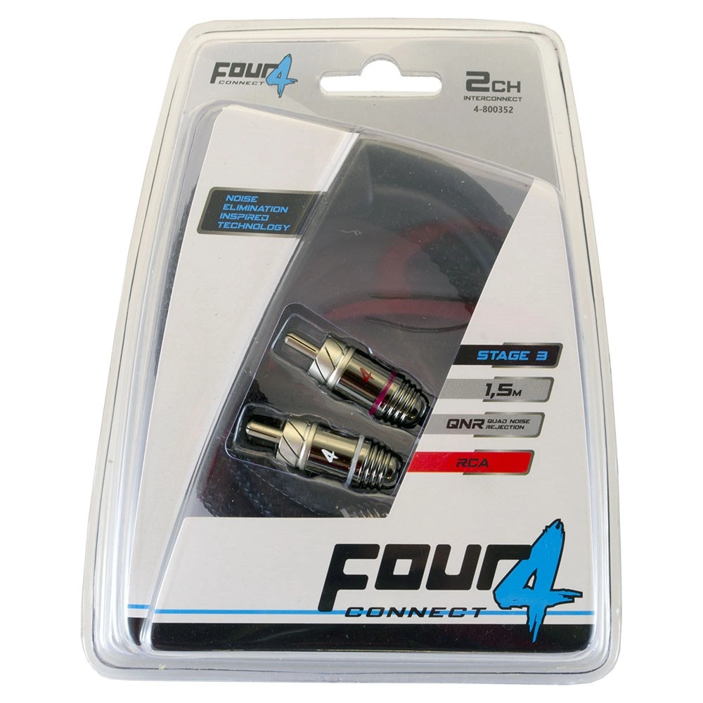 Cablu RCA Four Connect, 4-800355, Stage 3, 1.5 METRI, 2 canale [2]