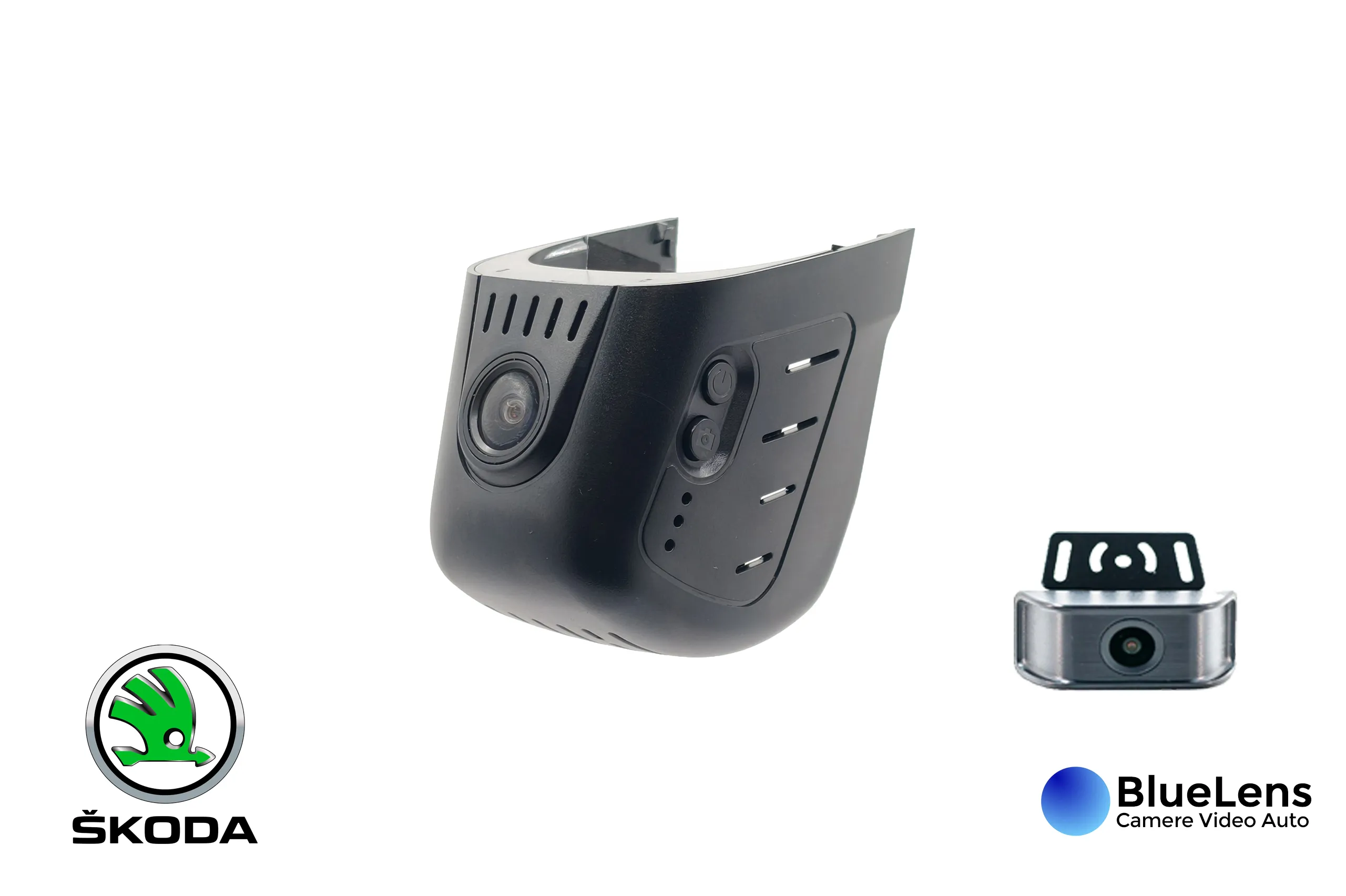 Skoda - Camera DVR dedicata CUSTOM 24/7 SKODA Octavia / Rapid 2015+ 4K