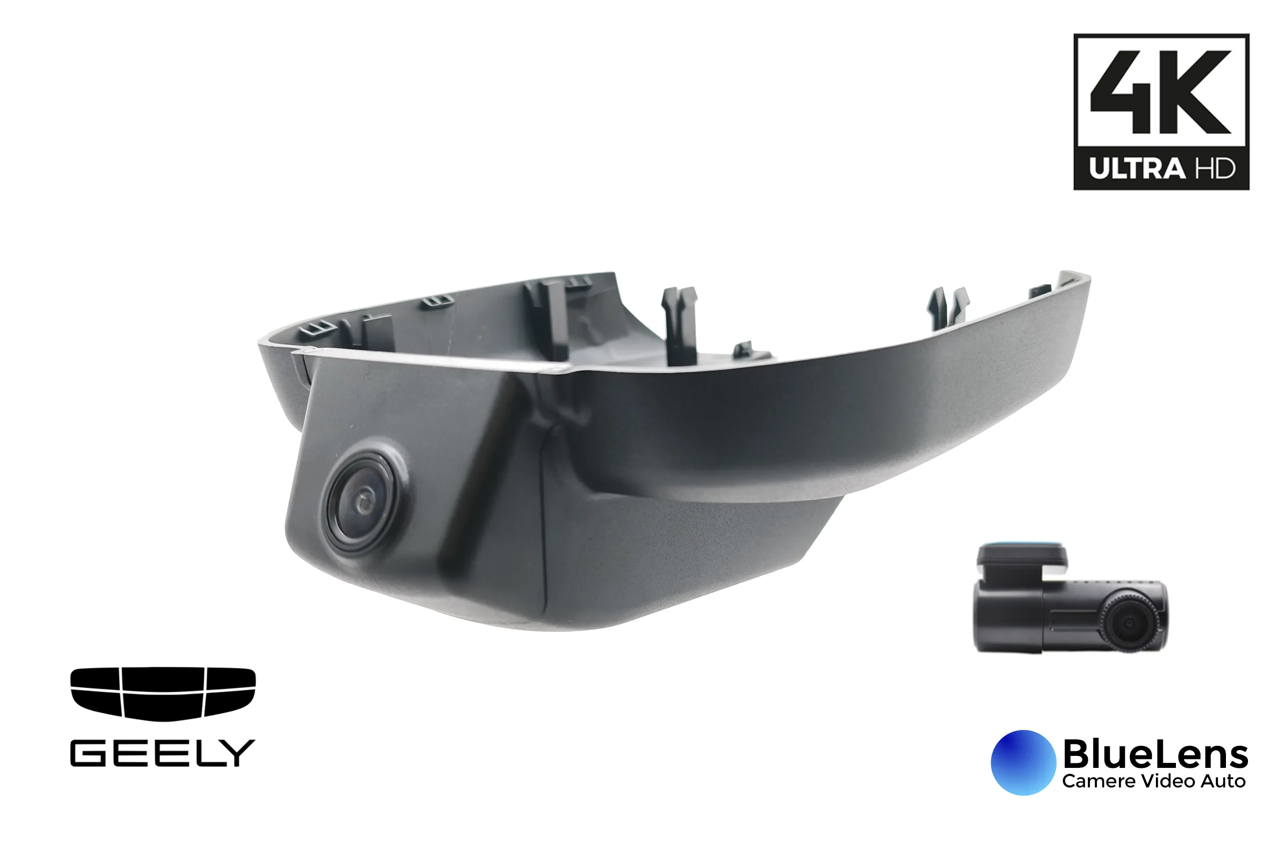 Geely - Camera DVR dedicata CUSTOM DUAL 24/7 4K Geely Starry 2020+