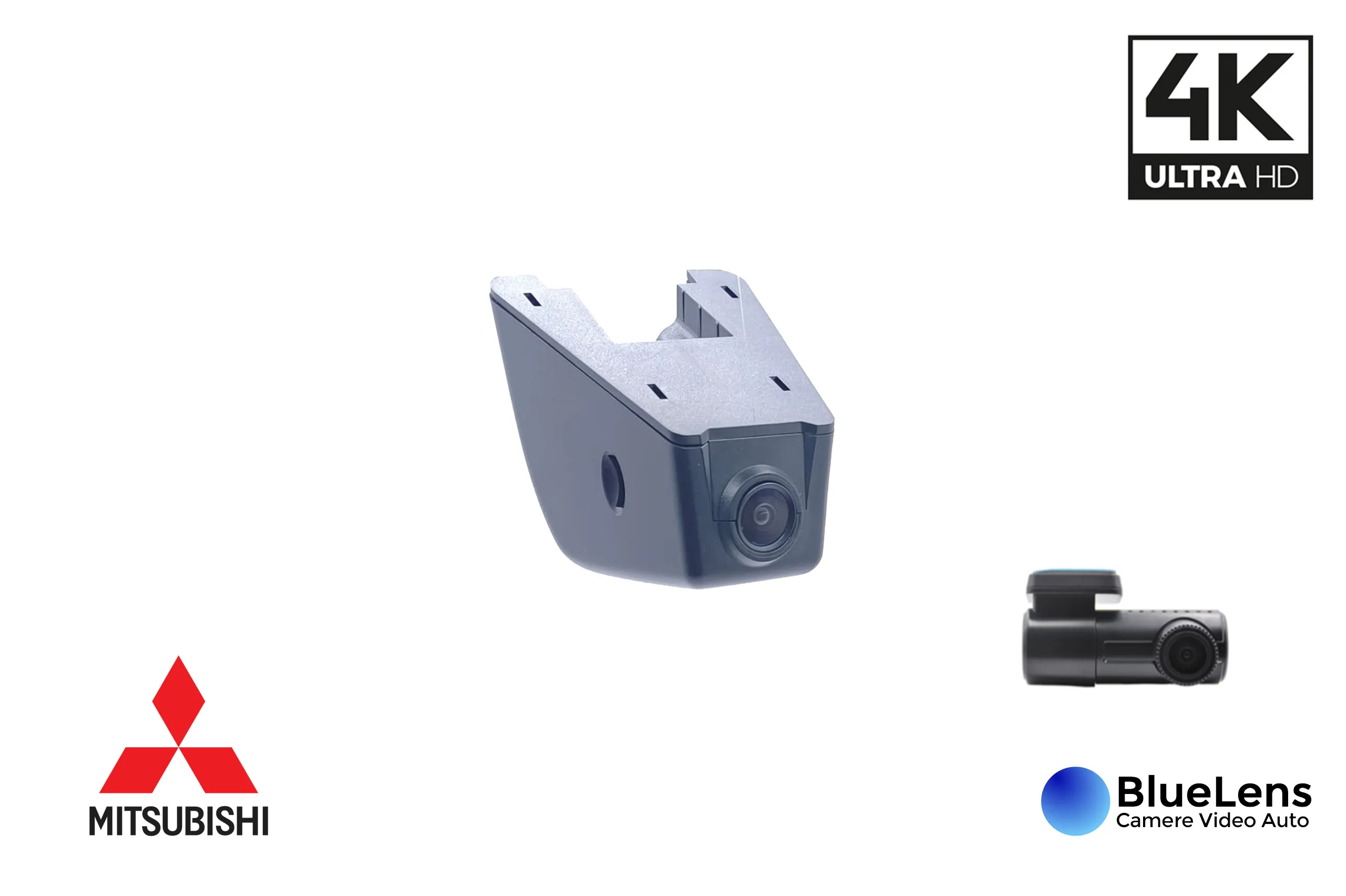 Mitsubishi - Camera DVR dedicata CUSTOM DUAL 24/7 4K Mitsubishi Outlander 2025+
