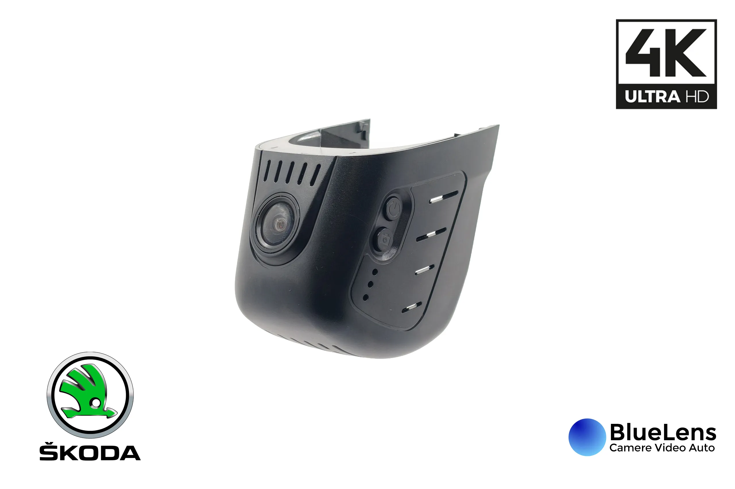 Skoda - Camera DVR dedicata CUSTOM DUAL 2K 24/7 SKODA Octavia / Rapid 2015+