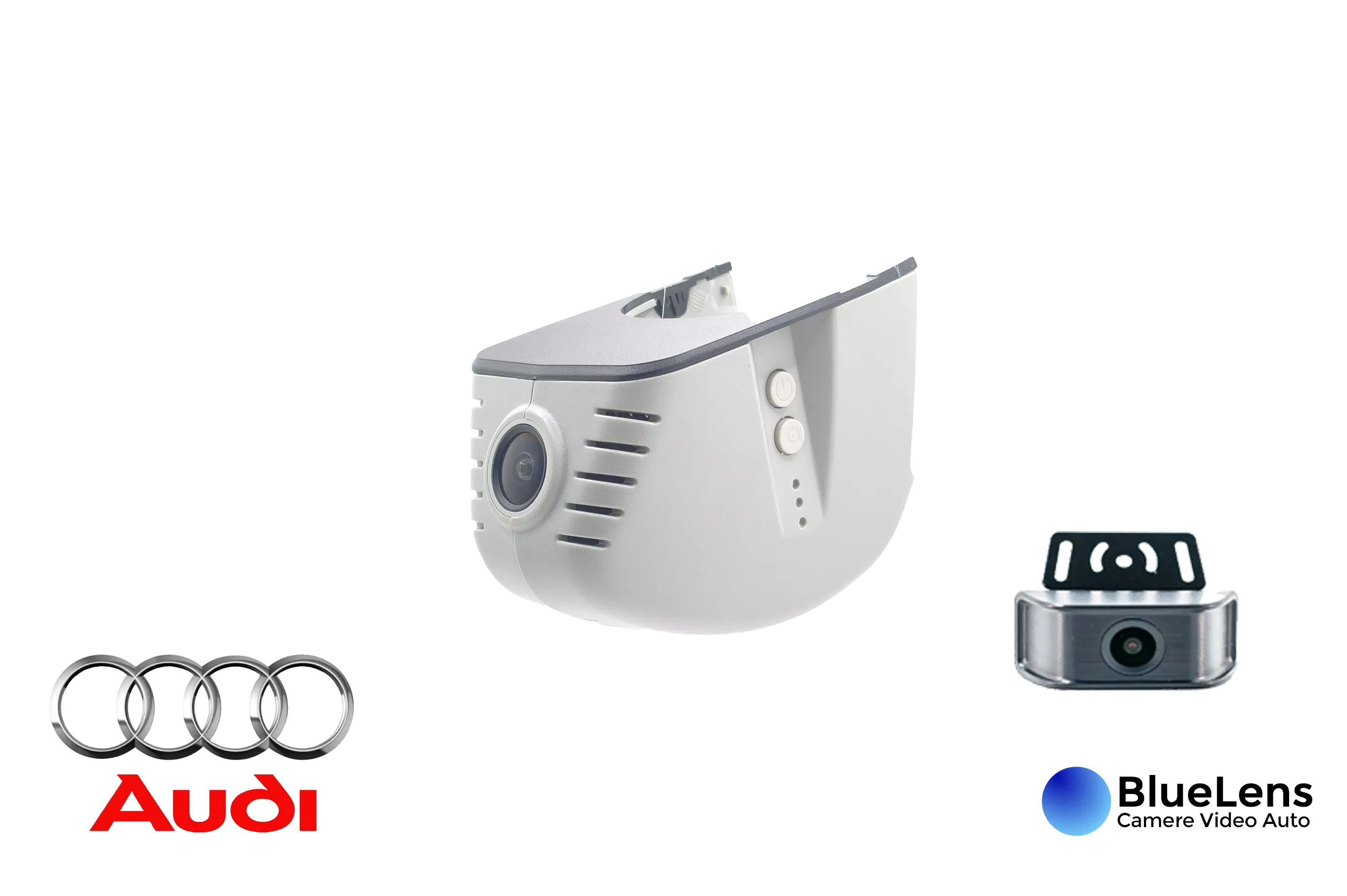 Accesorii Auto - Camera DVR dedicata CUSTOM DUAL 2K AUDI