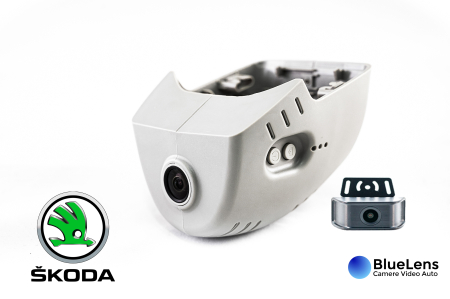 Skoda - Camera DVR dedicata CUSTOM DUAL 2K SKODA OCTAVIA 2020+