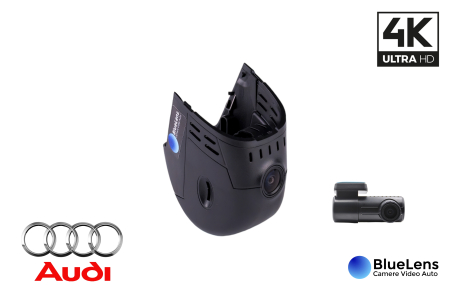 Accesorii Auto - Camera DVR dedicata CUSTOM DUAL 4K 24/7 AUDI