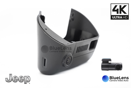 Jeep - Camera DVR dedicata CUSTOM DUAL 4K 24/7 JEEP CHEROKEE 2015-2018