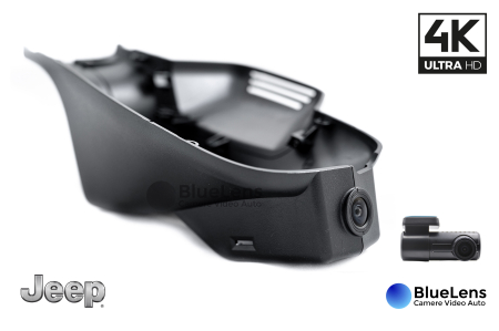 Jeep - Camera DVR dedicata CUSTOM DUAL 4K 24/7 JEEP COMPAS 2018+