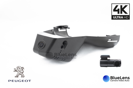 Peugeot - Camera DVR dedicata CUSTOM DUAL 4K 24/7 PEUGEOT 308 2021+
