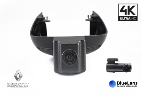 Renault - Camera DVR dedicata CUSTOM DUAL 4K 24/7 RENAULT Clio 4, Clio 5, Megane 3, Twingo, Laguna 3 (2014-2022)