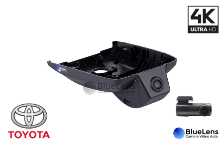 Accesorii Auto - Camera DVR dedicata CUSTOM DUAL 4K 24/7 TOYOTA Camry 2021+