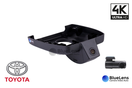 Accesorii Auto - Camera DVR dedicata CUSTOM DUAL 4K 24/7 TOYOTA Highlander 2022+