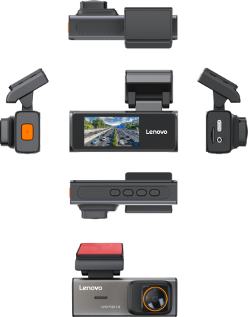 Camera DVR Lenovo S7-1974 2K fata si 1080 spate ecran 1.97 inch conexiune 4G GPS unghi larg monitorizare parcare [3]