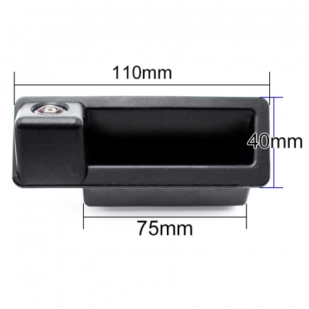 Camera marsarier HD, unghi 170 grade, Night Vision compatibila cu BMW Seria 3 E46/E90, Seria5 E39/E60, X1 E84, X5 E70, X6 E71 [1]