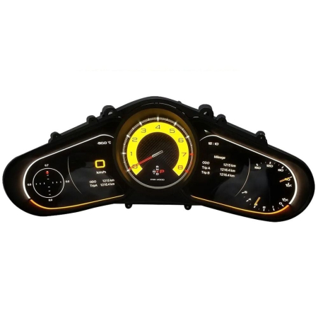 Porsche - Ceas electronic digital bord Porsche Cayenne 2017+ 12.3 inch