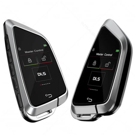 Cheie Smart Key Auto dedicata BMW, LCD, Argintie [1]