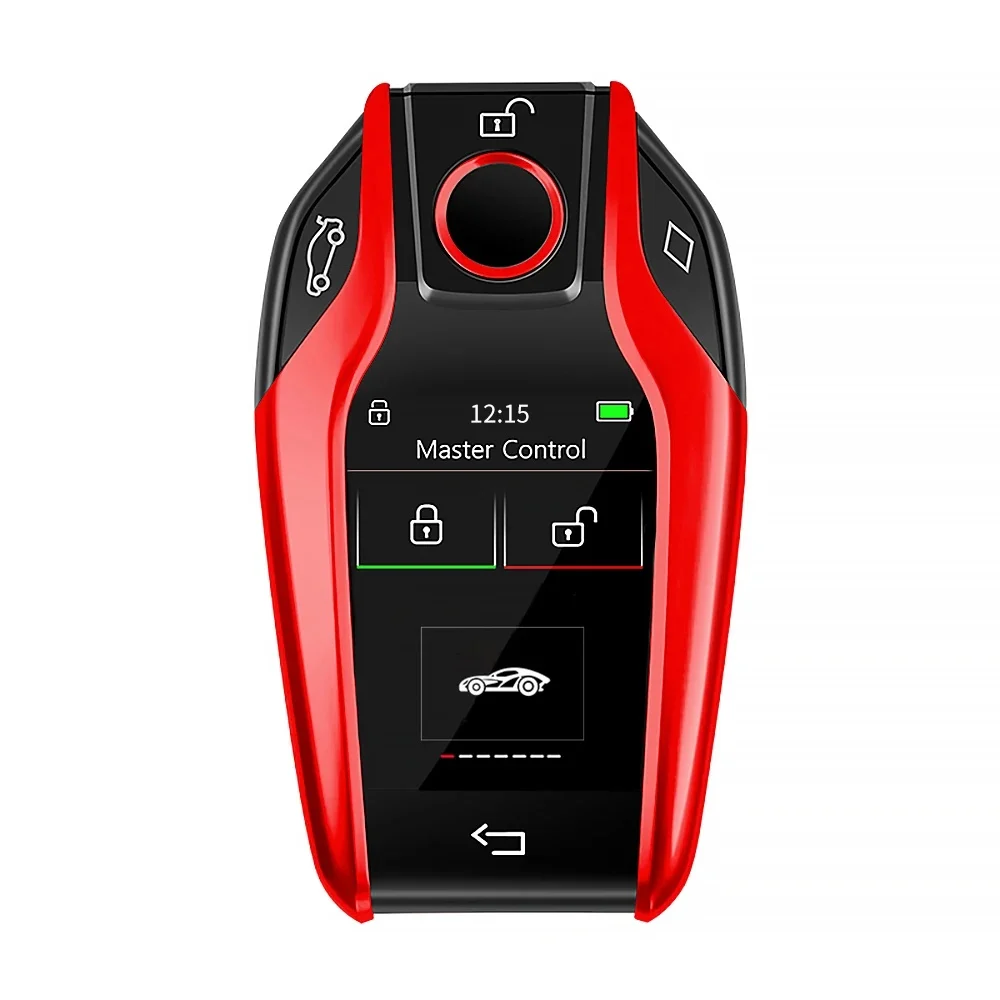 Accesorii - Cheie Smart Key Auto dedicata BMW, LCD , Rosie