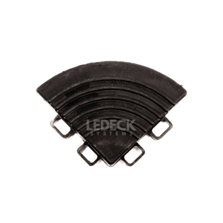 Pardoseala Modulara - Colț Pardoseala Modulara Plastic PP – NEGRU