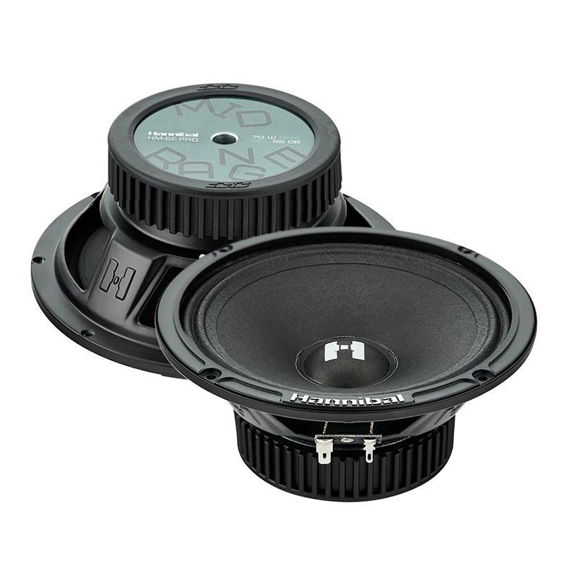 Difuzoare auto - Difuzoare auto Deaf Bonce Hannibal HM-6E PRO set componente, 165mm, 80W RMS, 4Ω, set 2 difuzoare
