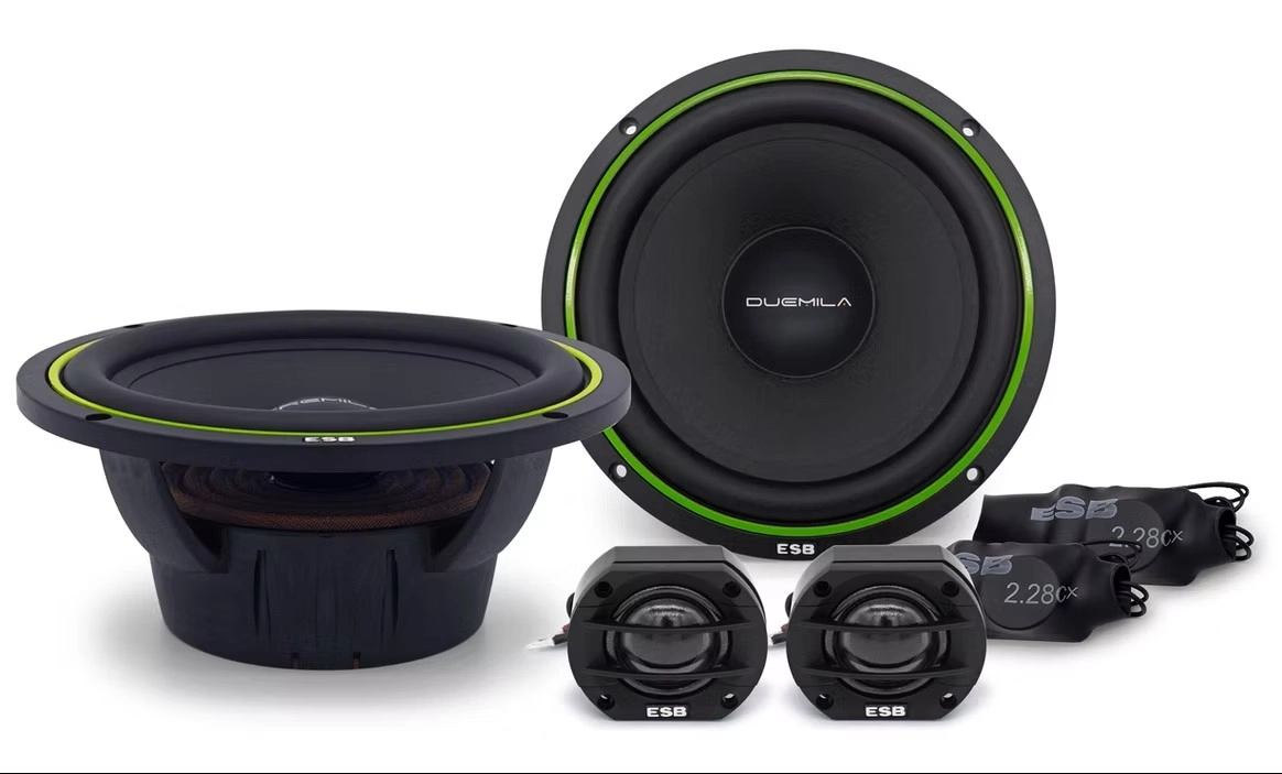 Difuzoare auto - Difuzoare auto ESB 2000 2.6K2XP, set sistem 2 căi, 165mm, 120W RMS, 4Ω, 4 difuzoare