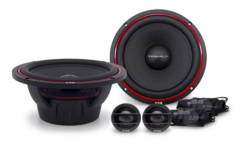 Difuzoare auto - Difuzoare auto ESB 3000 3.6K2X, set sistem 2 căi, 165mm, 210W RMS, 4Ω, 4 difuzoare