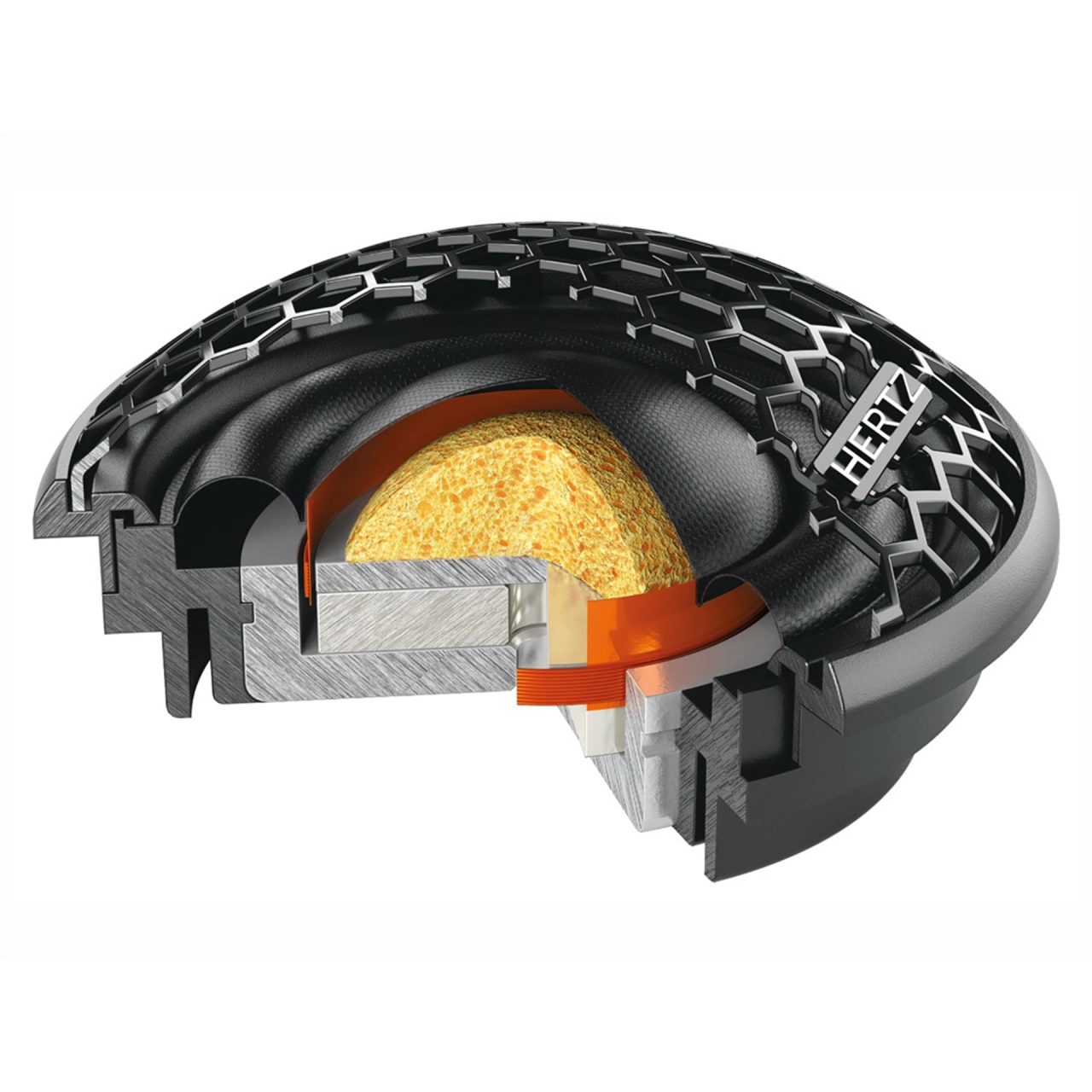 Difuzoare Auto Hertz Cento CK 165, set sistem 2 căi, 165mm, 95W RMS, 4Ω, 4 difuzoare + accesorii [3]