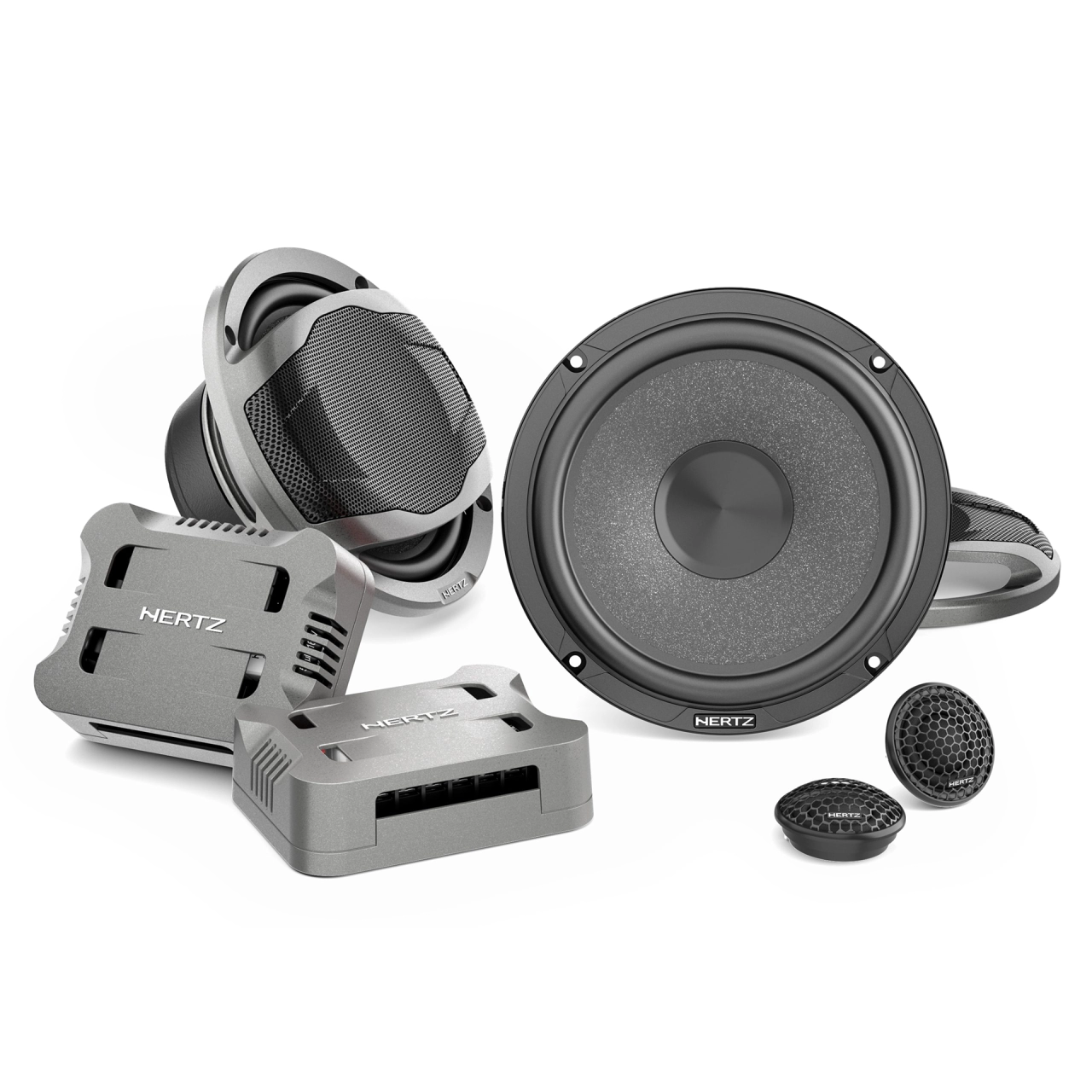 Difuzoare Auto Hertz Cento CK 165, set sistem 2 căi, 165mm, 95W RMS, 4Ω, 4 difuzoare + accesorii [2]