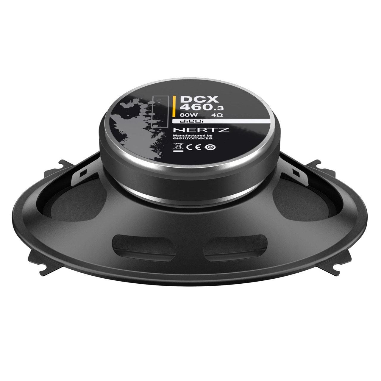 Difuzoare auto Hertz Dieci DCX 460.3, set coaxial 2 căi, 4x6 inch, 40W RMS, 4Ω, 2 difuzoare [2]