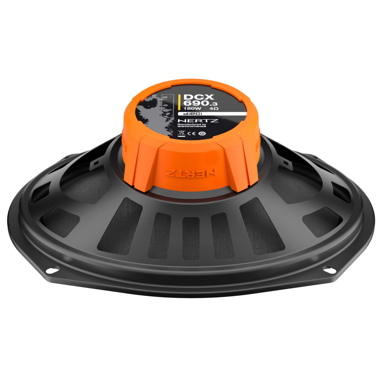 Difuzoare auto Hertz Dieci DCX 690.3, set coaxial 3 căi, 6x9 inch, 90W RMS, 4Ω, 2 difuzoare [2]