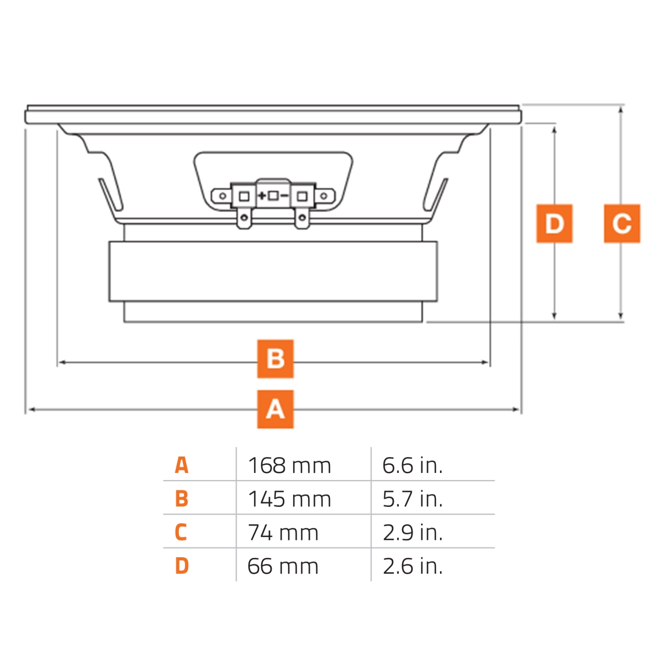 Difuzoare auto Hertz SPL Show SV 165.1, set componente, 165 mm, 150W RMS, 4Ω, set 2 difuzoare [2]