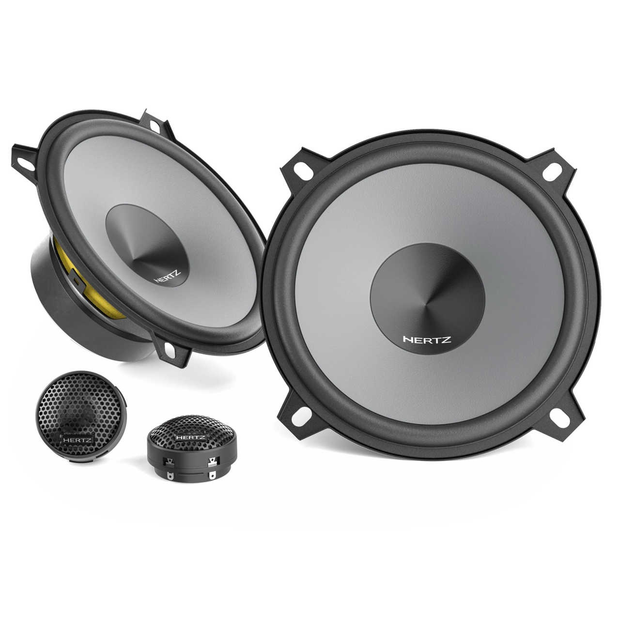 Difuzoare auto Hertz Uno K 130 set sistem 2 căi, 130mm, 55W RMS, 4Ω, set 4 difuzoare [1]