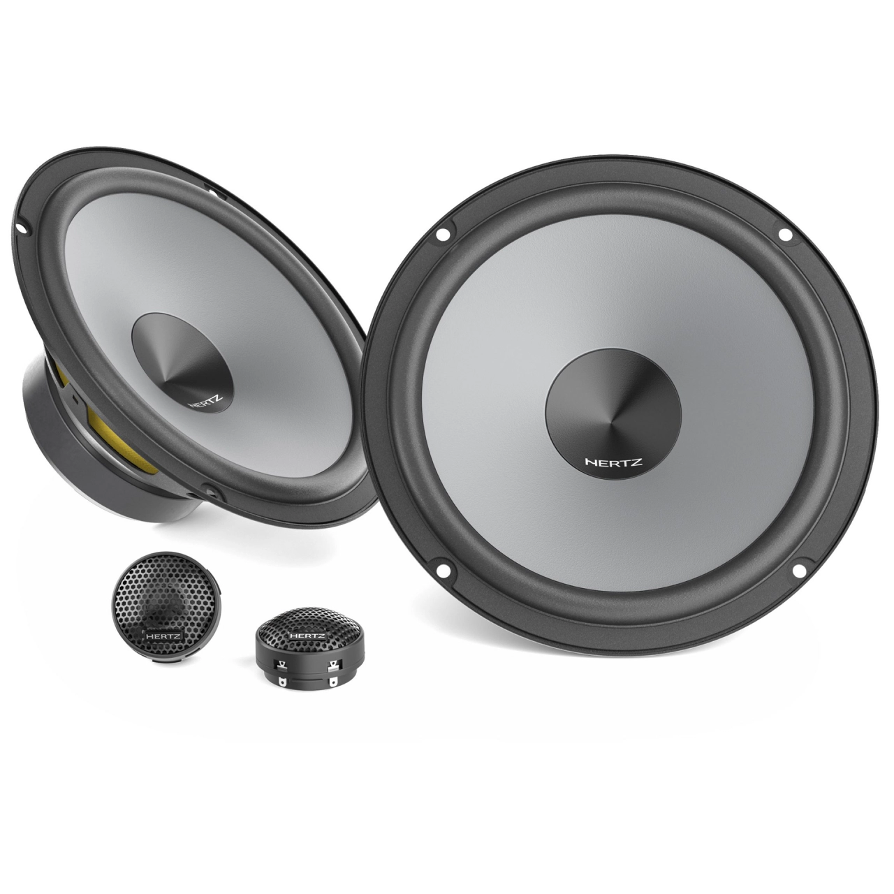 Difuzoare auto - Difuzoare auto Hertz Uno K 165 set sistem 2 căi, 165mm, 75W RMS, 4Ω, set 4 difuzoare
