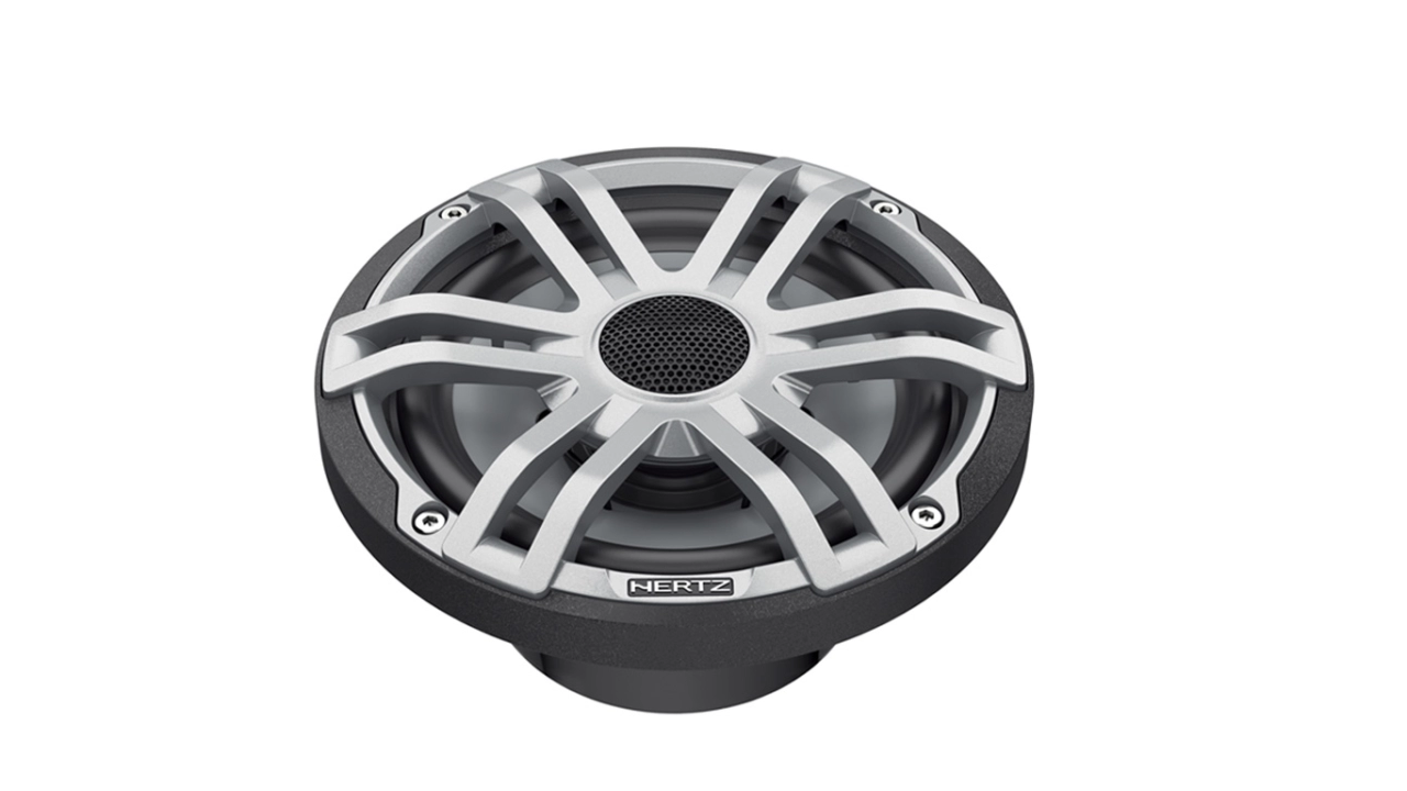Difuzoare Marine Hertz HEX 6.5 S-LD-G, Negru, set coaxial 2 căi, 165mm, 50W RMS [2]