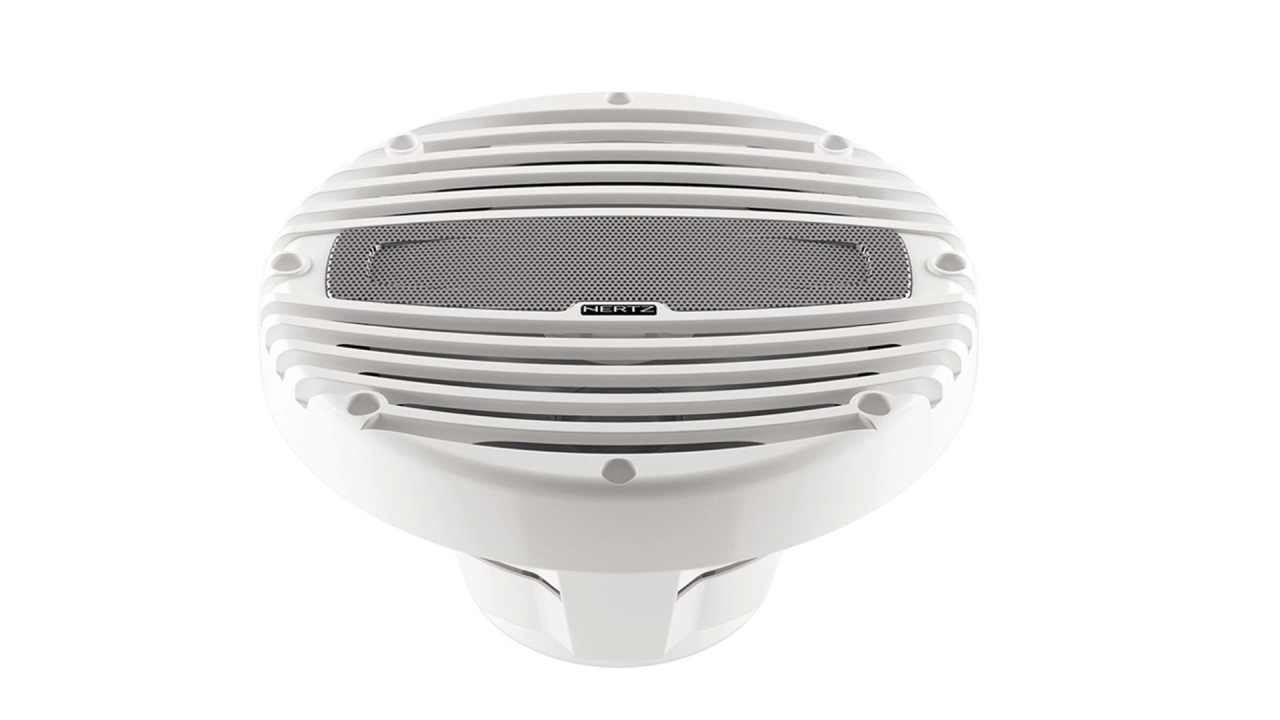 Difuzoare Marine Hertz HMX 8 LD / W / C, Alb / Negru, set coaxial 2 căi, 200mm, 100W RMS [4]