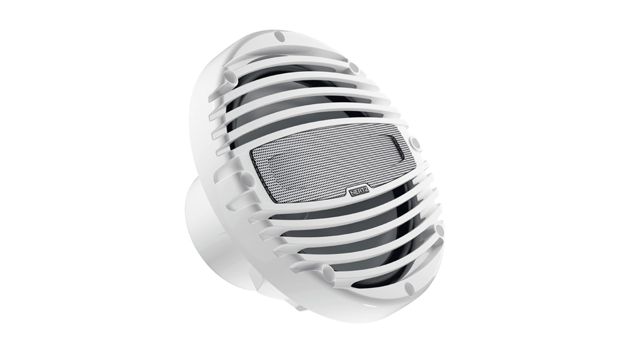 Difuzoare Marine Hertz HMX 8 LD / W / C, Alb / Negru, set coaxial 2 căi, 200mm, 100W RMS [3]